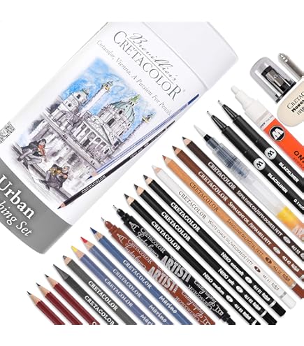 Amazon.com: CRETACOLOR Teacher's Choice Drawing Set, Multi